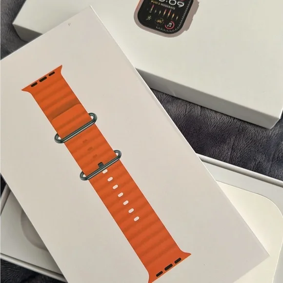 Smartwatch with Silver Case